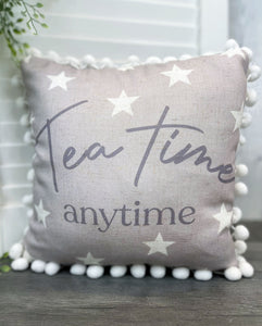 Tea Pom cushion