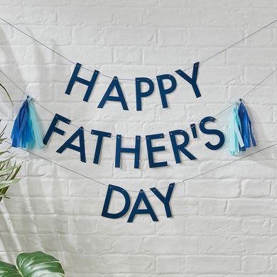 Fathers Day Tassel Bunting