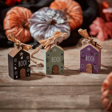 Hanging Halloween BOO house … 3 styles