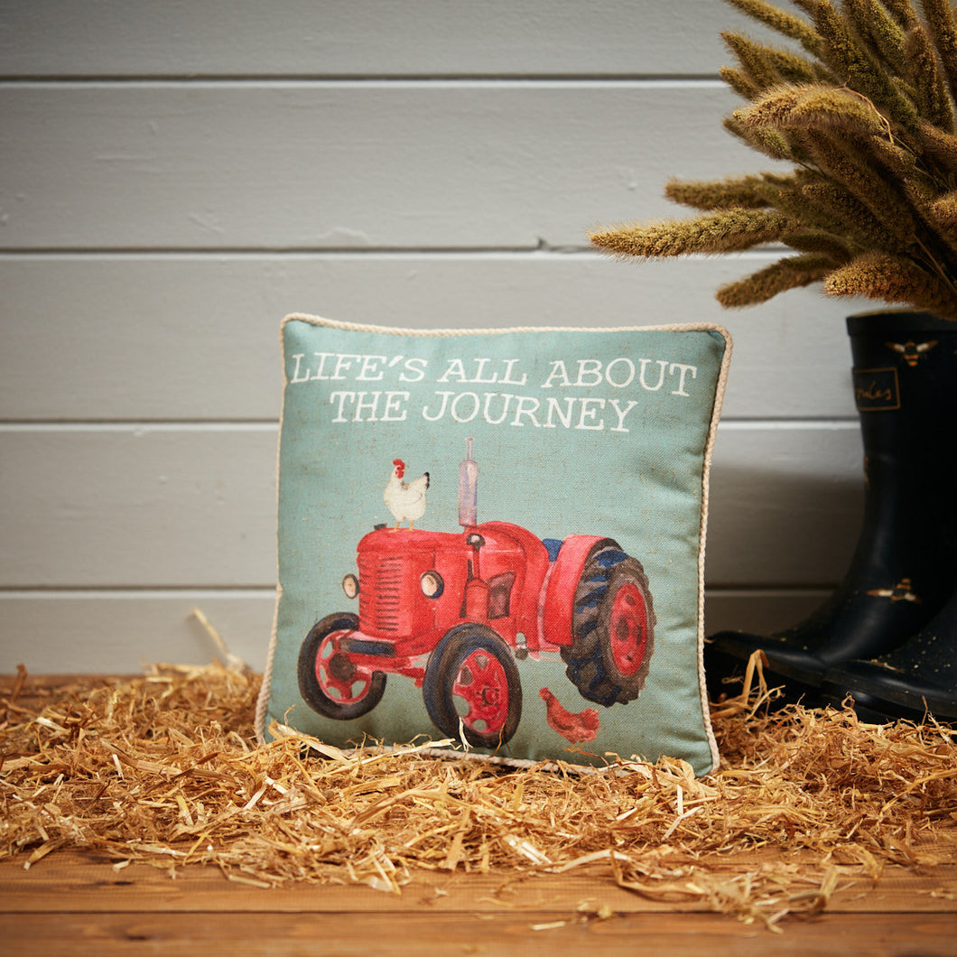 Tractor journey cushion