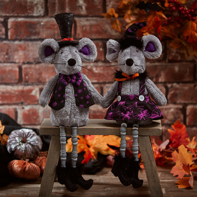 Halloween mouse dangle legs  … 2 colours