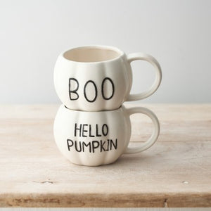 Pumpkin mug - WHITE … 2 styles