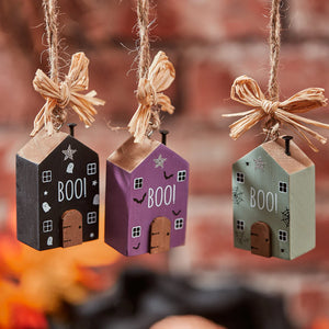 Hanging Halloween BOO house … 3 styles