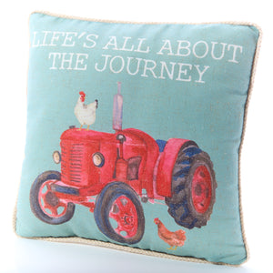 Tractor journey cushion