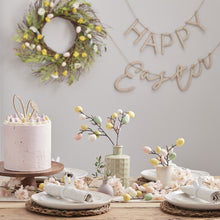 Load image into Gallery viewer, Wooden Happy Easter Bunting