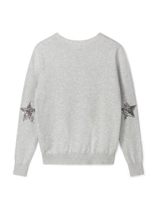 CHALK Star Elbow Jumper … 2 colours