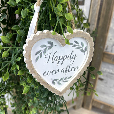 Scallop Heart Wedding Hanger ... 6 designs