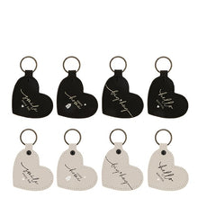 Load image into Gallery viewer, Heart Keyrings ... 8 Designs