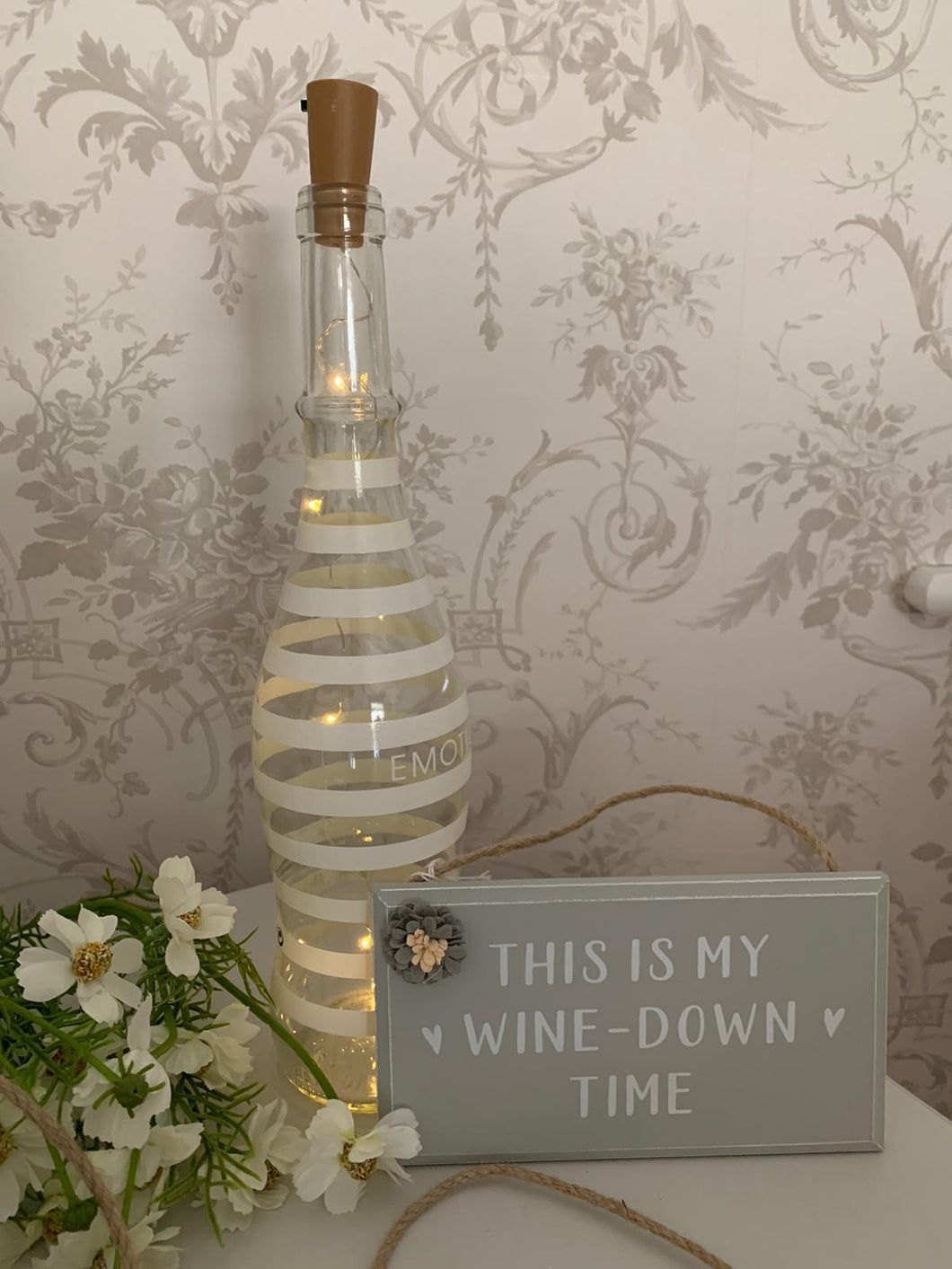 LED Cork Bottle Lights, Warm white
