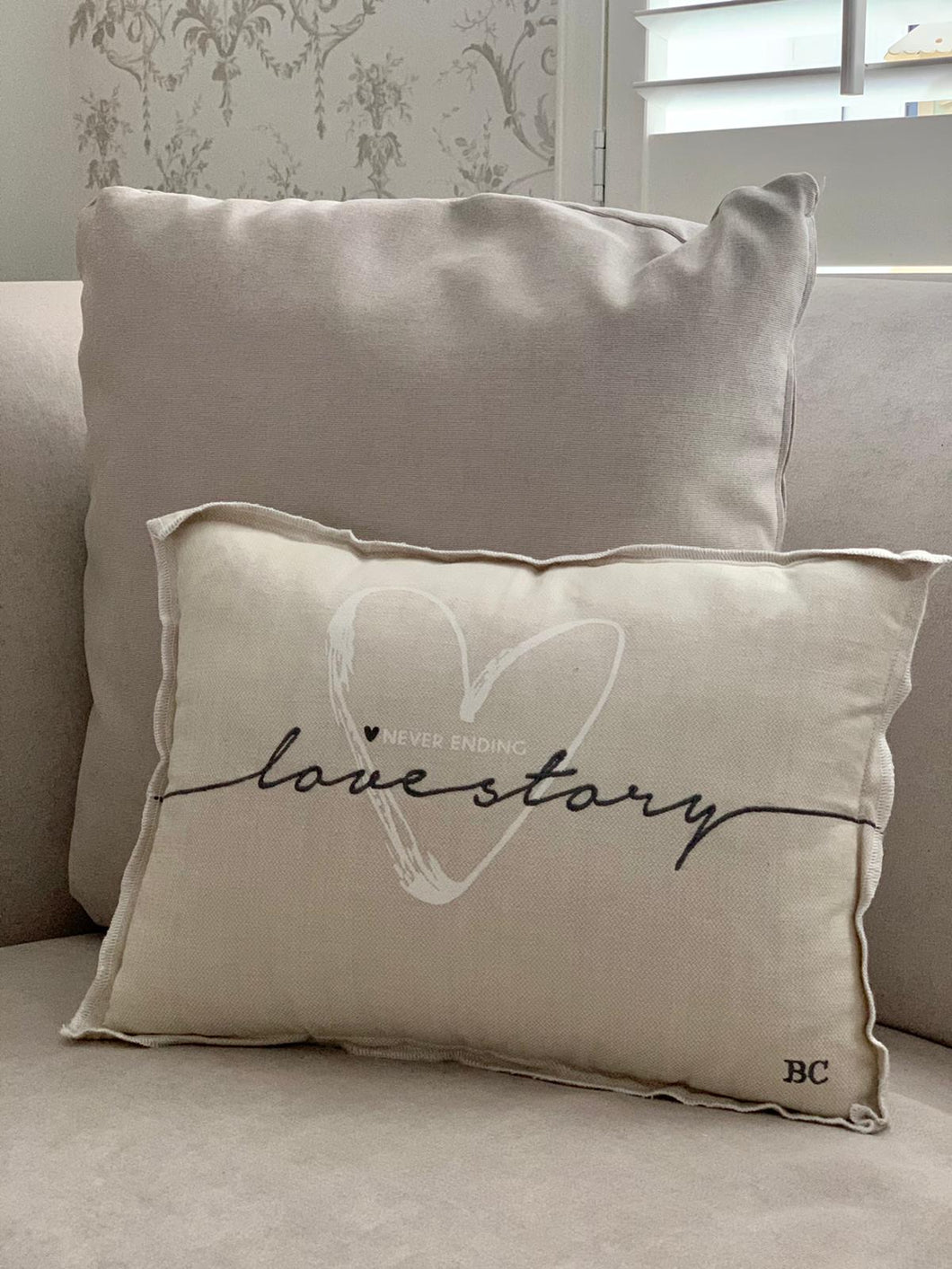 Love Story Natural Cushion