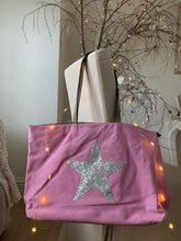 Load image into Gallery viewer, Star shopper bag / luggage bag ... 3 colours