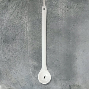 Single ceramic long spoon ... 3 designs