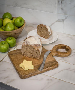Mango wood heart Chopping board ... Small