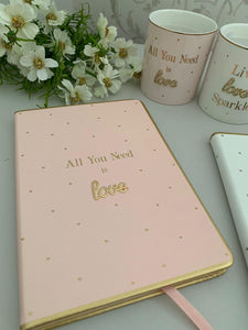 Oh so charming gift range ... Live Love Sparkle / All you Need is Love