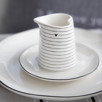 BLACK Heart Milk Jug ... 3 designs
