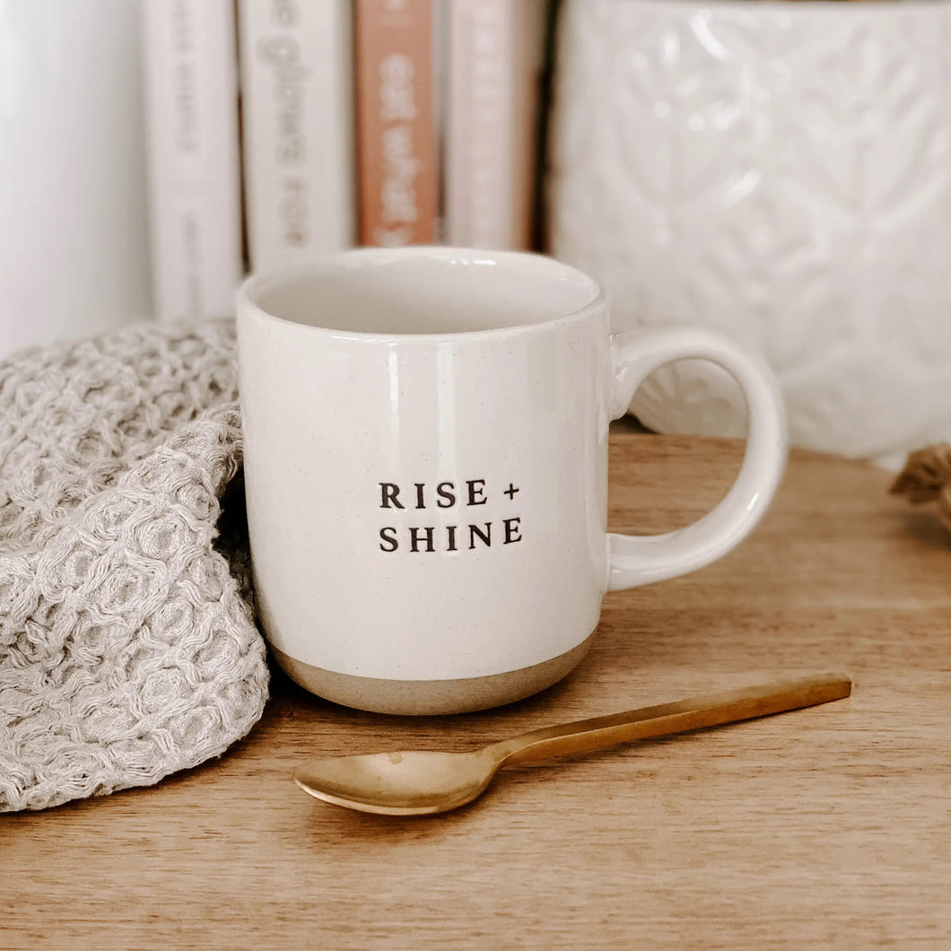 Rise & Shine chunky Stoneware mug
