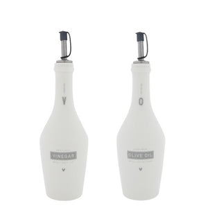 Oil & vinegar bottles .... GREY