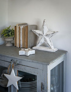 Standing wood star ... Large 30cm