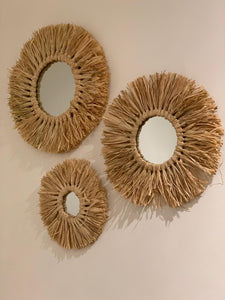Woven seagrass Mirror ... 3 sizes