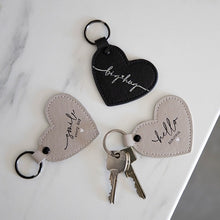 Load image into Gallery viewer, Heart Keyrings ... 8 Designs