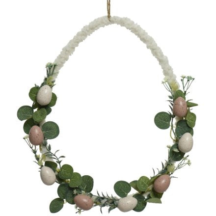 Teddy Egg Wreath