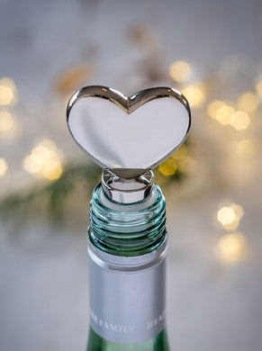 Heart bottle stopper