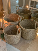 Load image into Gallery viewer, Handmade Seagrass Baskets ... 3 sizes
