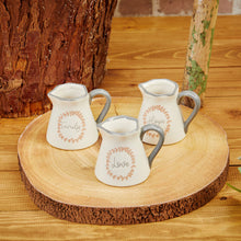 Load image into Gallery viewer, Wreath design mini jug … 3 styles