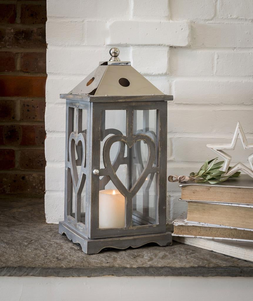 Grey lantern on sale
