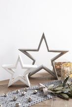 Load image into Gallery viewer, Grey and white star duo