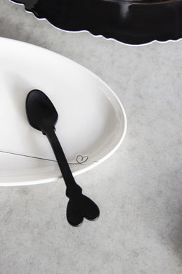 Black tea spoons ... set of 2
