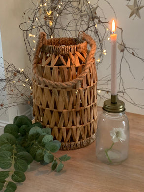Scandi Seagrass Lantern