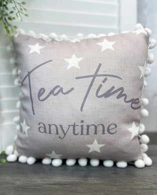 Tea Pom cushion