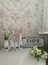 Load image into Gallery viewer, Metal foil plaque ... Home is Our Happy Place