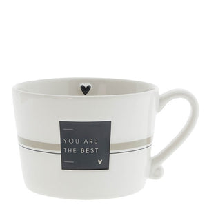 You are the best Neutral & Black mug