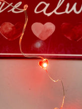Load image into Gallery viewer, LED Valentines red Heart Bottle Lights