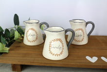 Load image into Gallery viewer, Wreath design mini jug … 3 styles