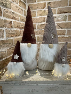 Gonk festive Family - Velvet Golden Star Gonk … 2 colours