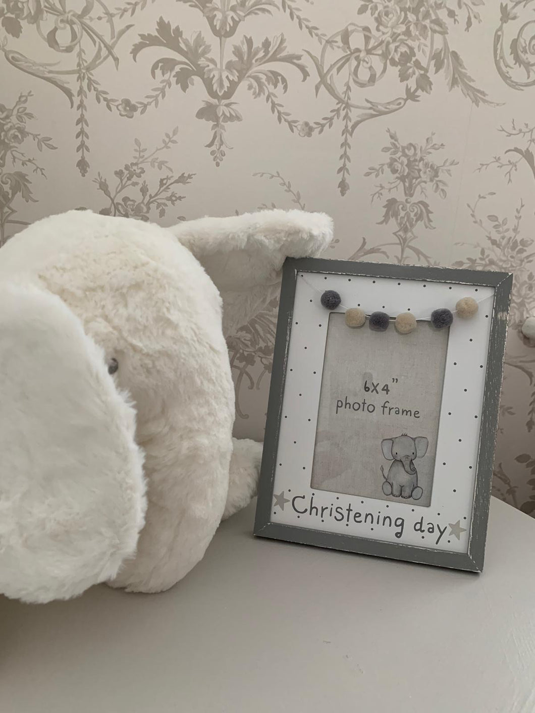 Baby Christening Frame