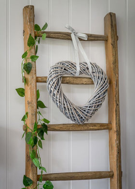 Willow heart chaplet … medium 30cm