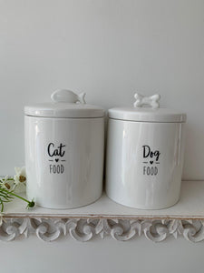 Dog Food / Cat Food large Storage Jar