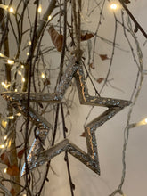 Load image into Gallery viewer, Silver hanging star