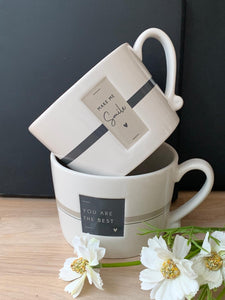 You are the best Neutral & Black mug