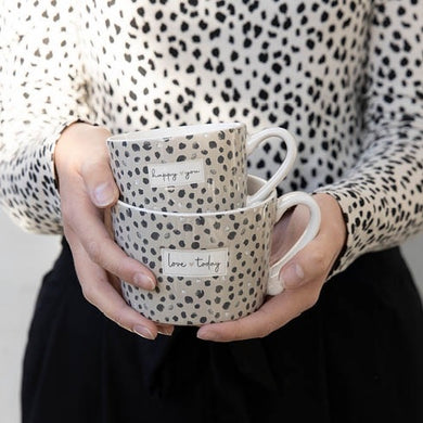 Love Today Neutral spot mug