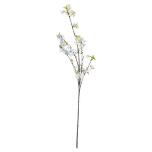 Tall faux white cherry blossom