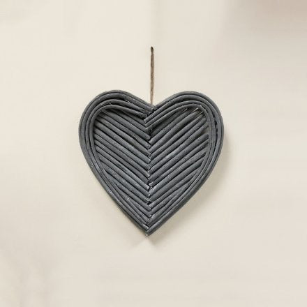 Grey twig heart … small 40cm