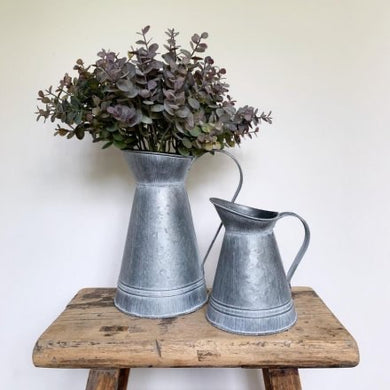 Zinc metal jug ... 2 sizes