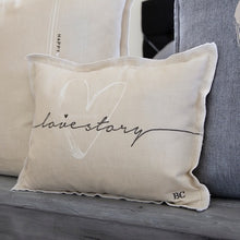 Load image into Gallery viewer, Love Story Natural Cushion