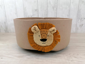 Safari Animal Lion Storage basket