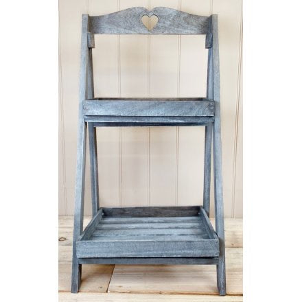 Plant stand ladder ... two tier